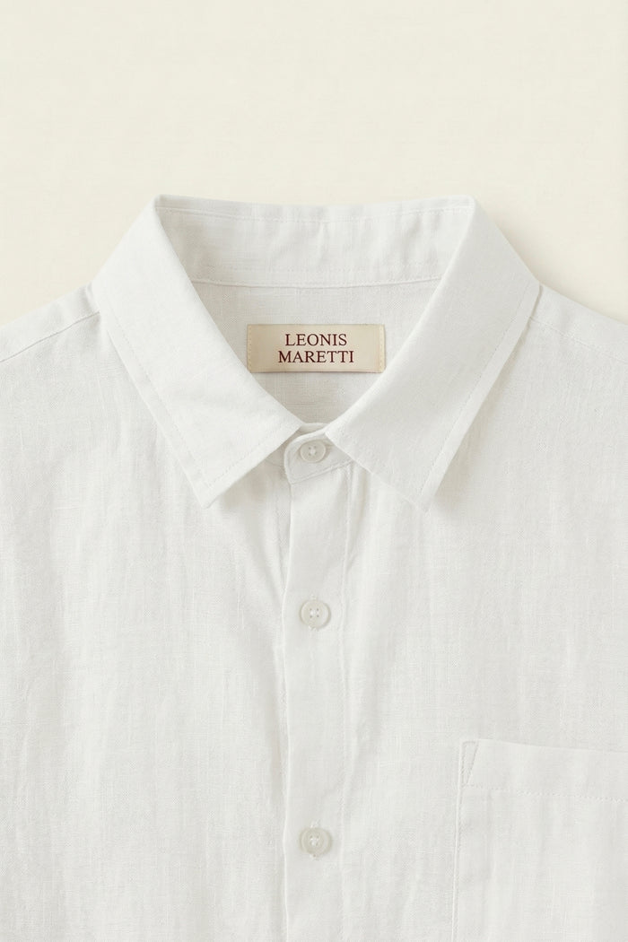 Torino Linen Shirt White