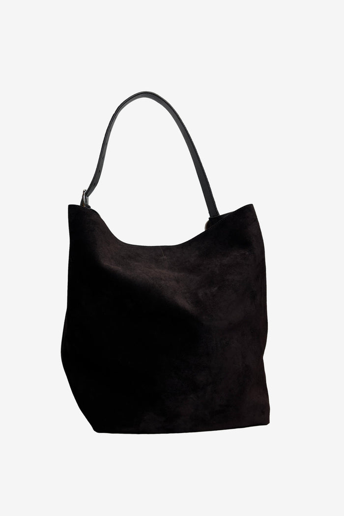 Toteme Belted Suede Tote Bag image 0