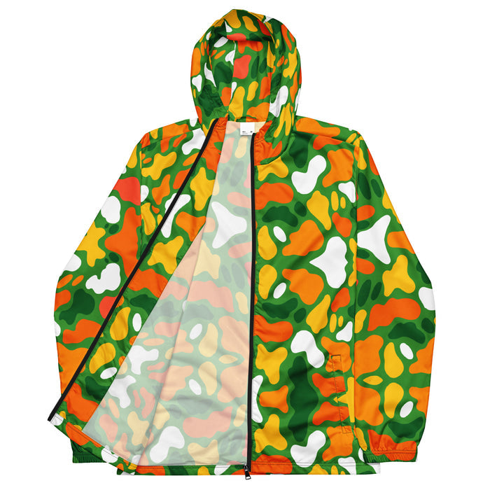 Tropic Camo Windbreaker by Roc Sol, original camo pattern jacket