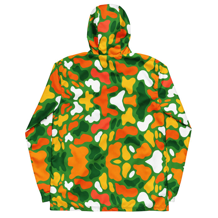 Tropic Camo Windbreaker by Roc Sol, original camo pattern jacket