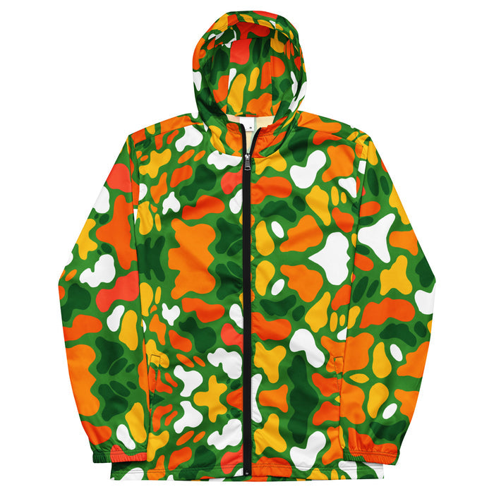 Tropic Camo Windbreaker by Roc Sol, original camo pattern jacket