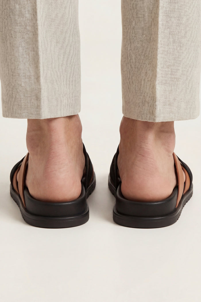 Tuscana Sandal Black/Brown