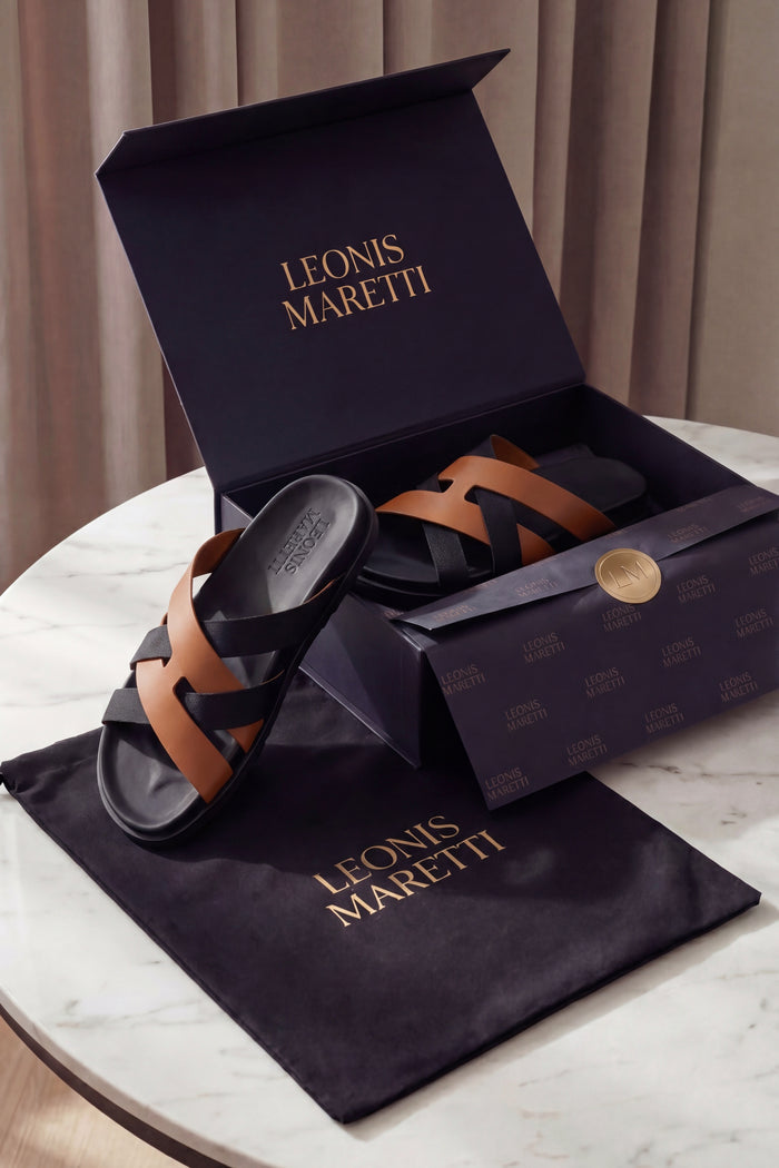 Tuscana Sandal Black/Brown