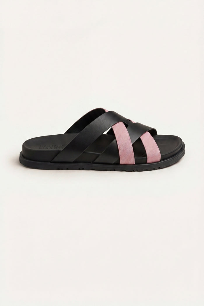 Tuscana Sandal Black/Pink