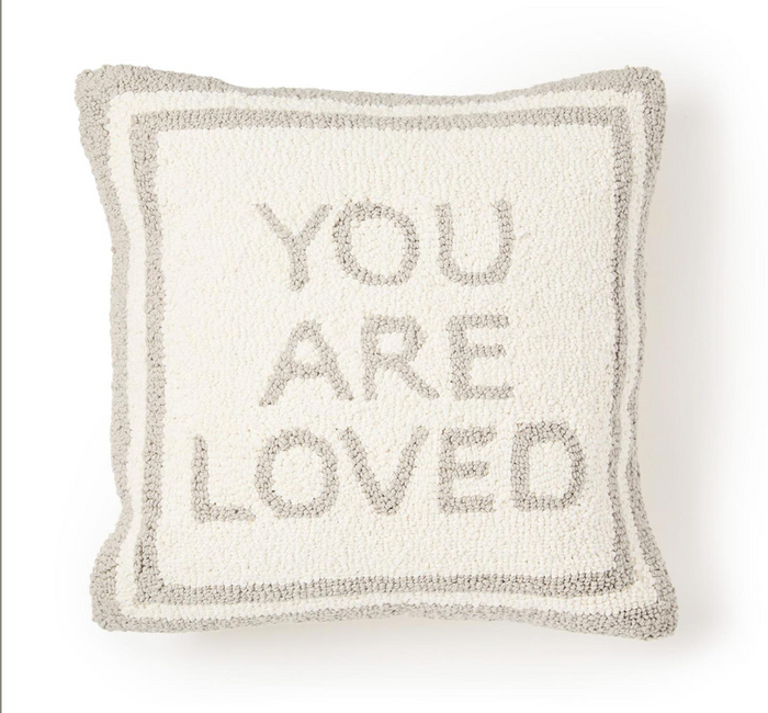 Two's Company You Are Loved Pillow