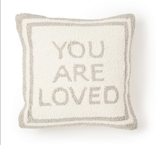 Two's Company You Are Loved Pillow