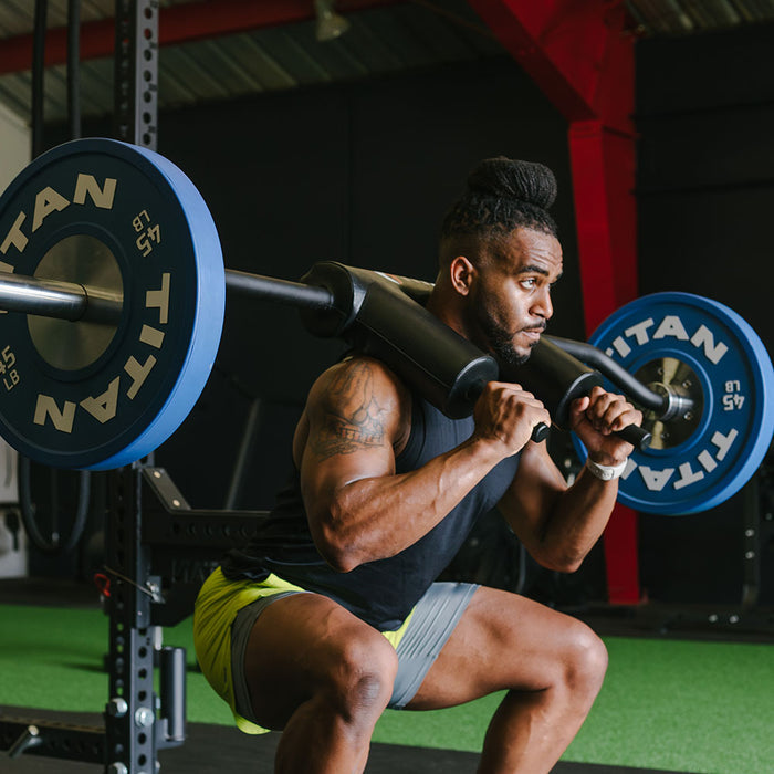USA Made TITAN Series Safety Squat Bar