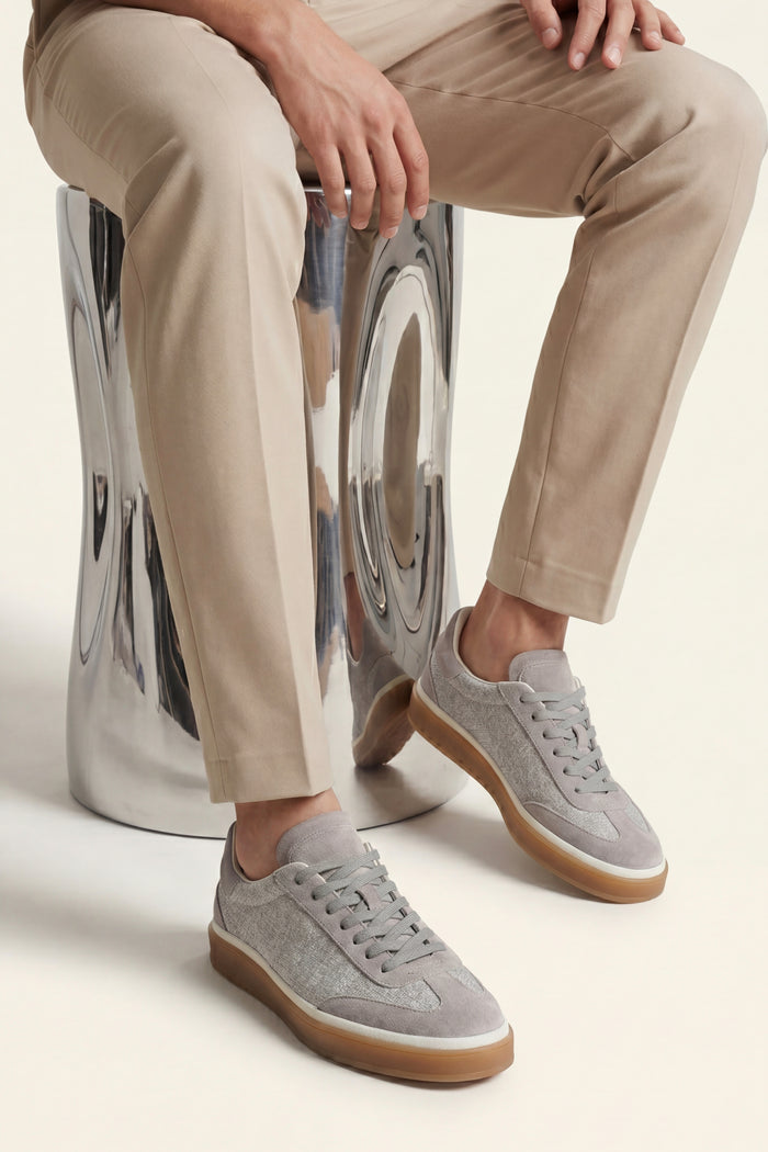 Varello Tennis Walk Sneaker Ash Grey