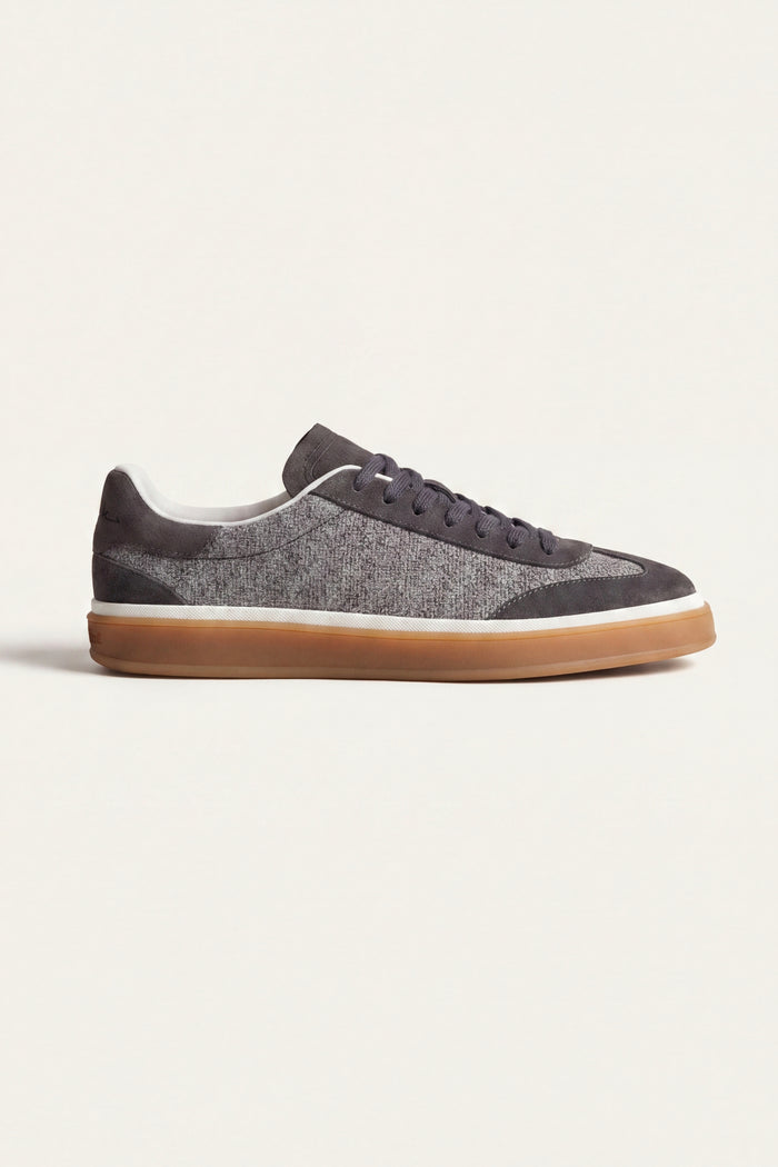 Varello Tennis Walk Sneaker Dark Grey