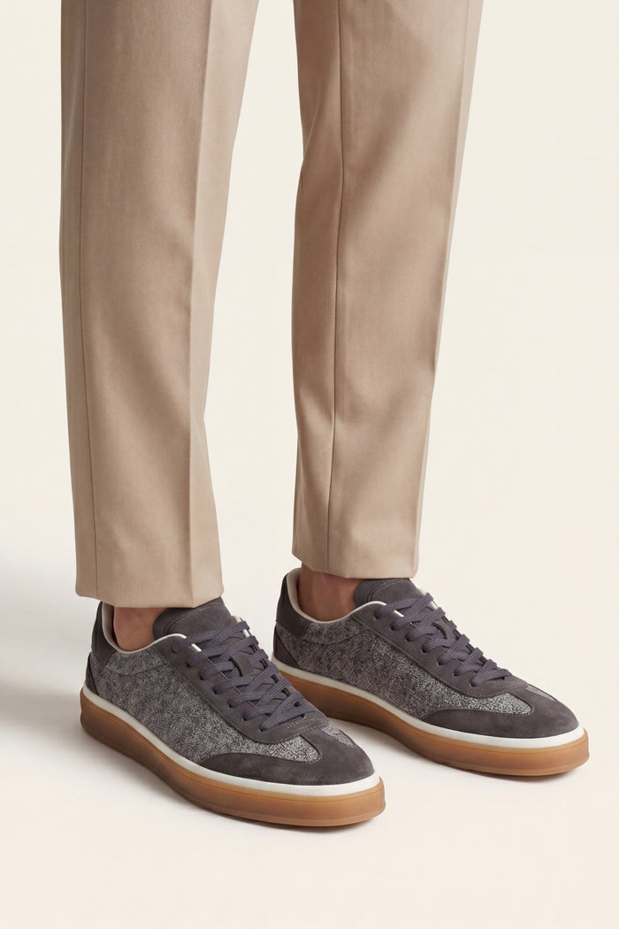 Varello Tennis Walk Sneaker Dark Grey