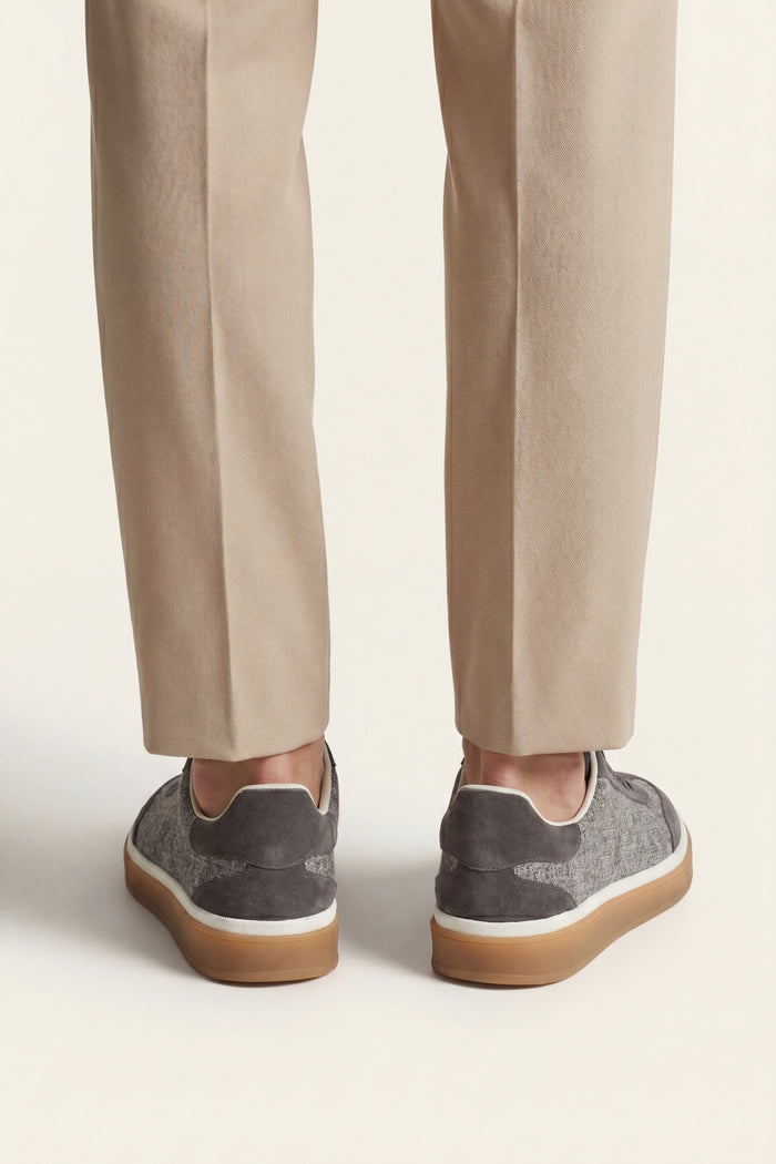 Varello Tennis Walk Sneaker Dark Grey