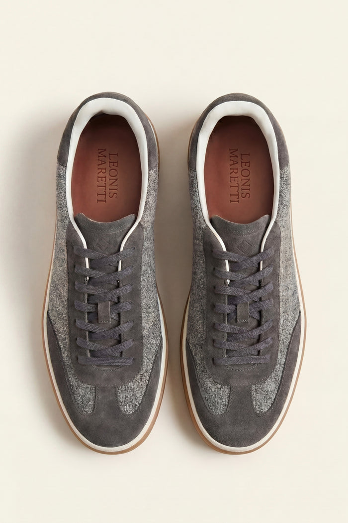 Varello Tennis Walk Sneaker Dark Grey