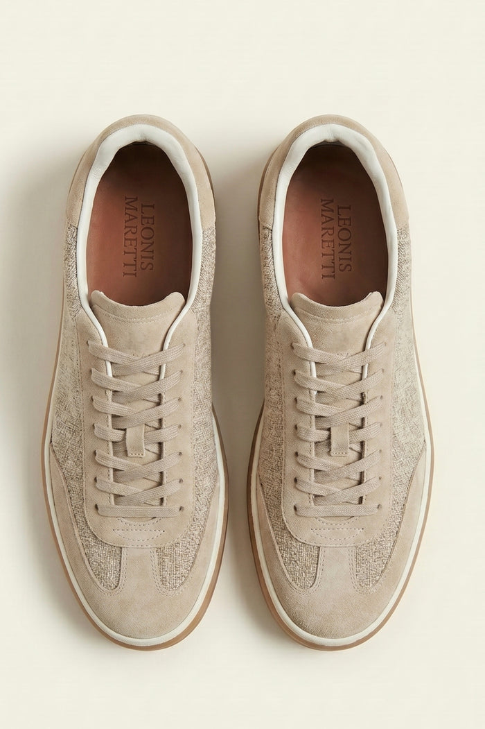 Varello Tennis Walk Sneaker Light Beige