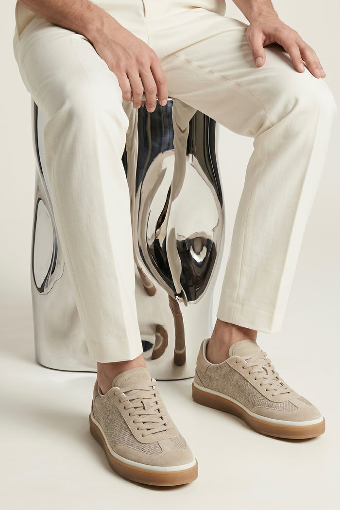 Varello Tennis Walk Sneaker Light Beige