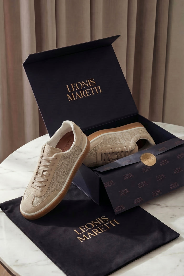 Varello Tennis Walk Sneaker Light Beige
