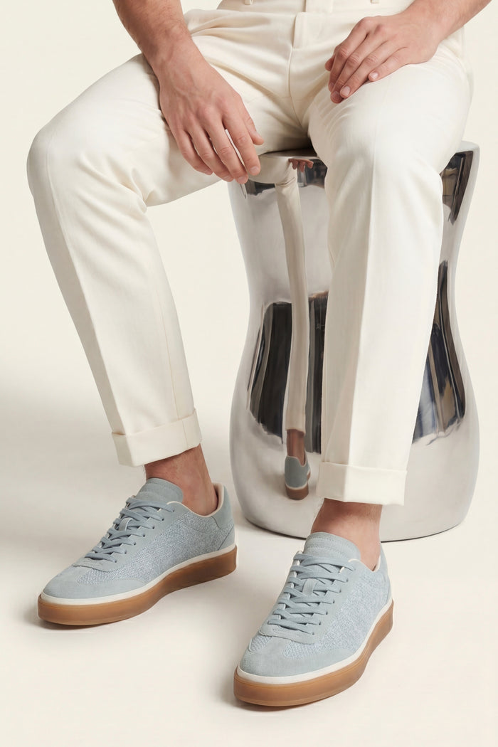 Varello Tennis Walk Sneaker Light Blue