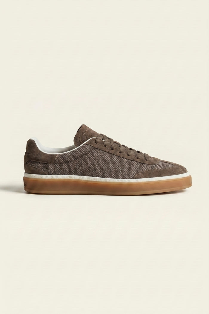 Varello Tennis Walk Sneaker Mocha Brown