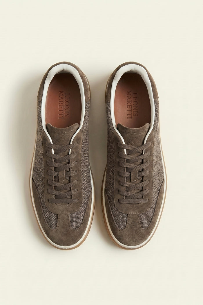 Varello Tennis Walk Sneaker Mocha Brown