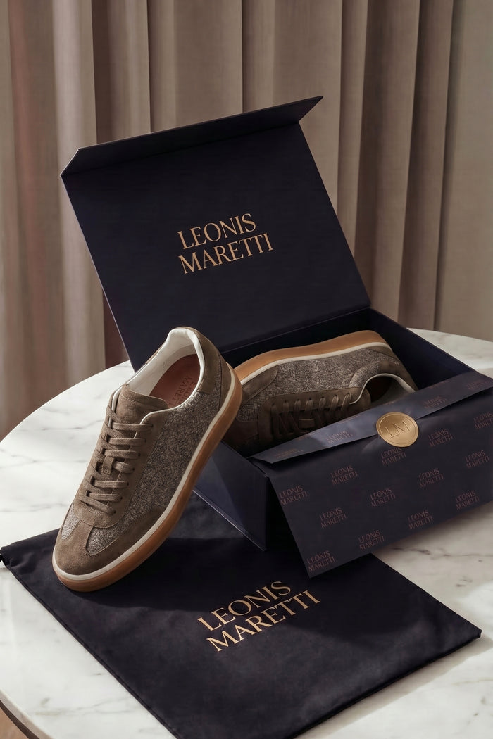 Varello Tennis Walk Sneaker Mocha Brown