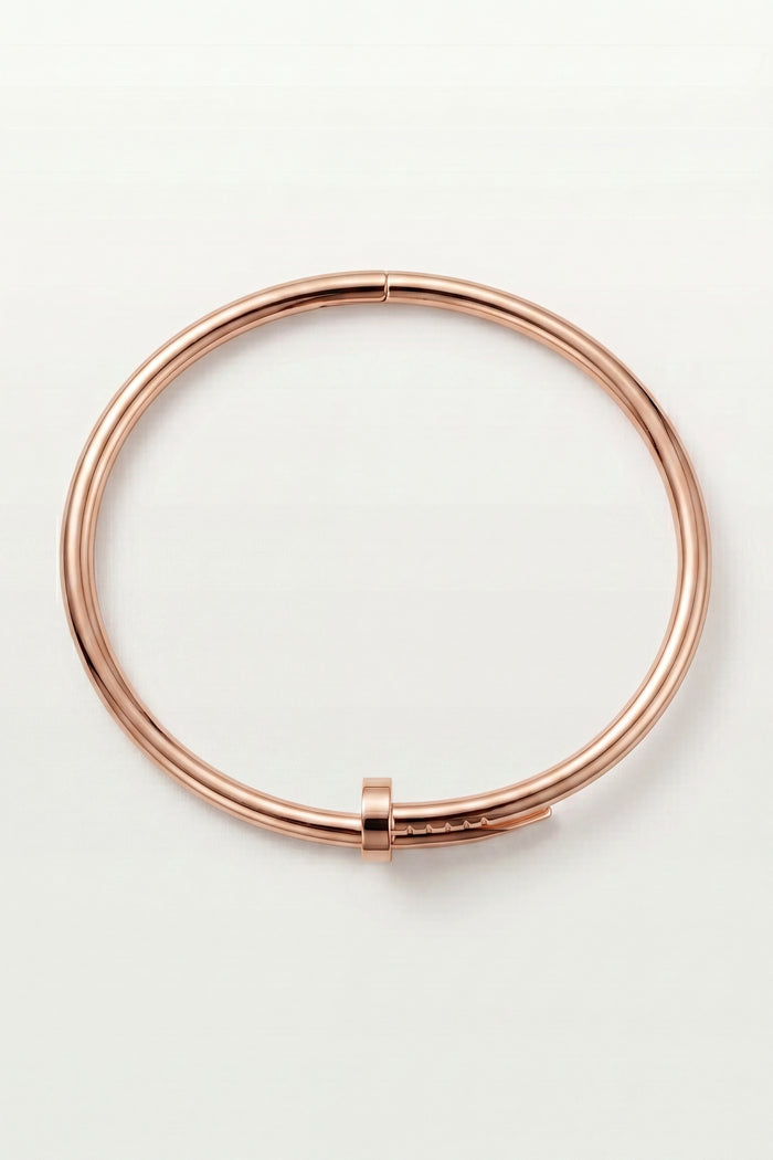 Varenna Sculpted Bracelet Rose Gold