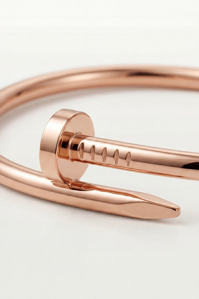 Varenna Sculpted Bracelet Rose Gold