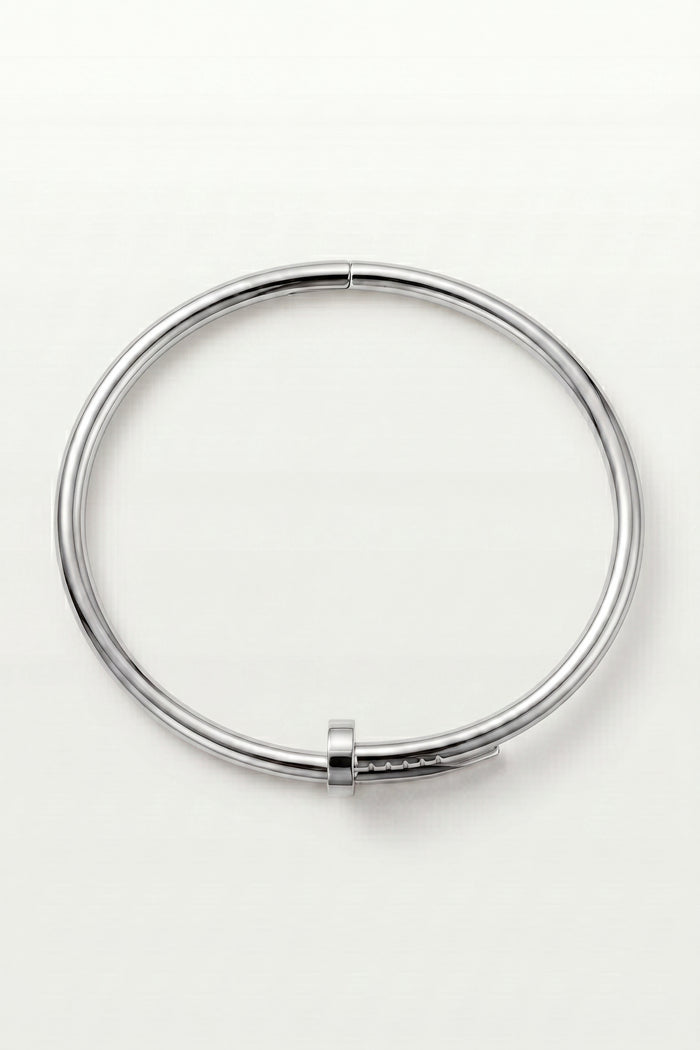 Varenna Sculpted Bracelet Silver