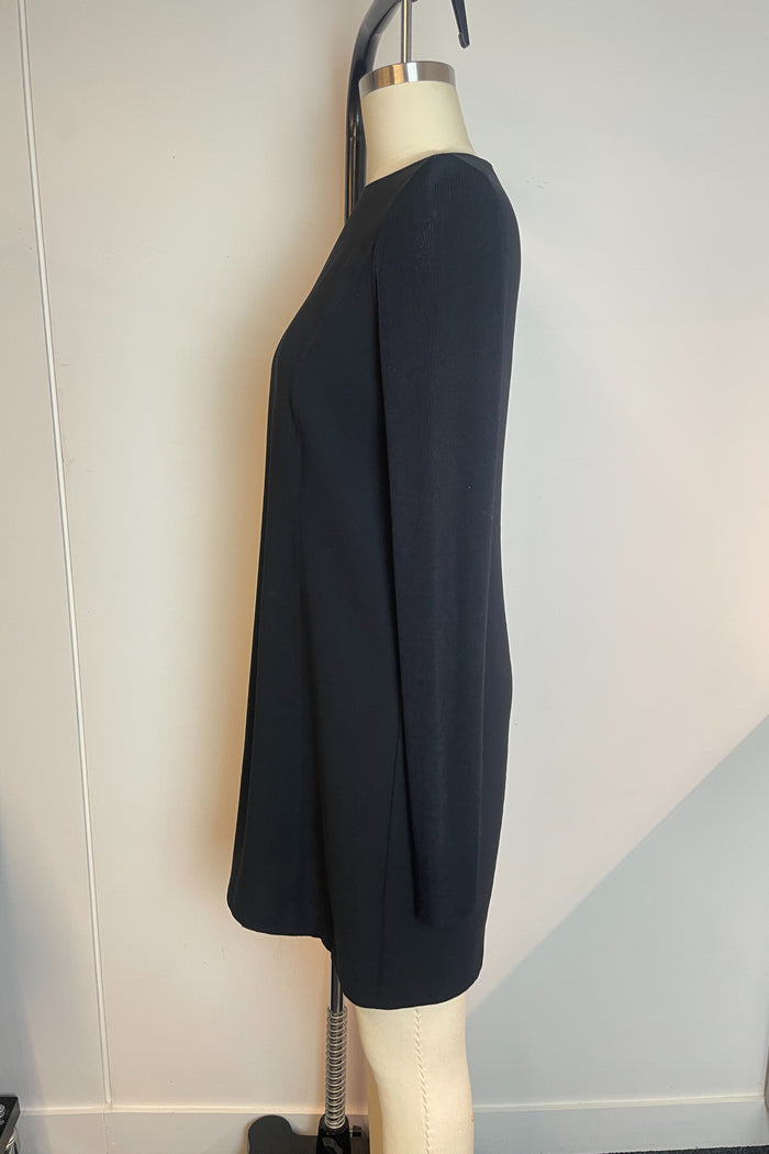 Vince Black Long Sleeve Mini Dress image 1
