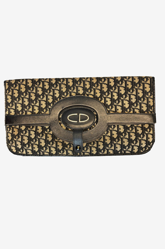 Vintage Christian Dior Monogram Multi-Use Clutch Bag image 0
