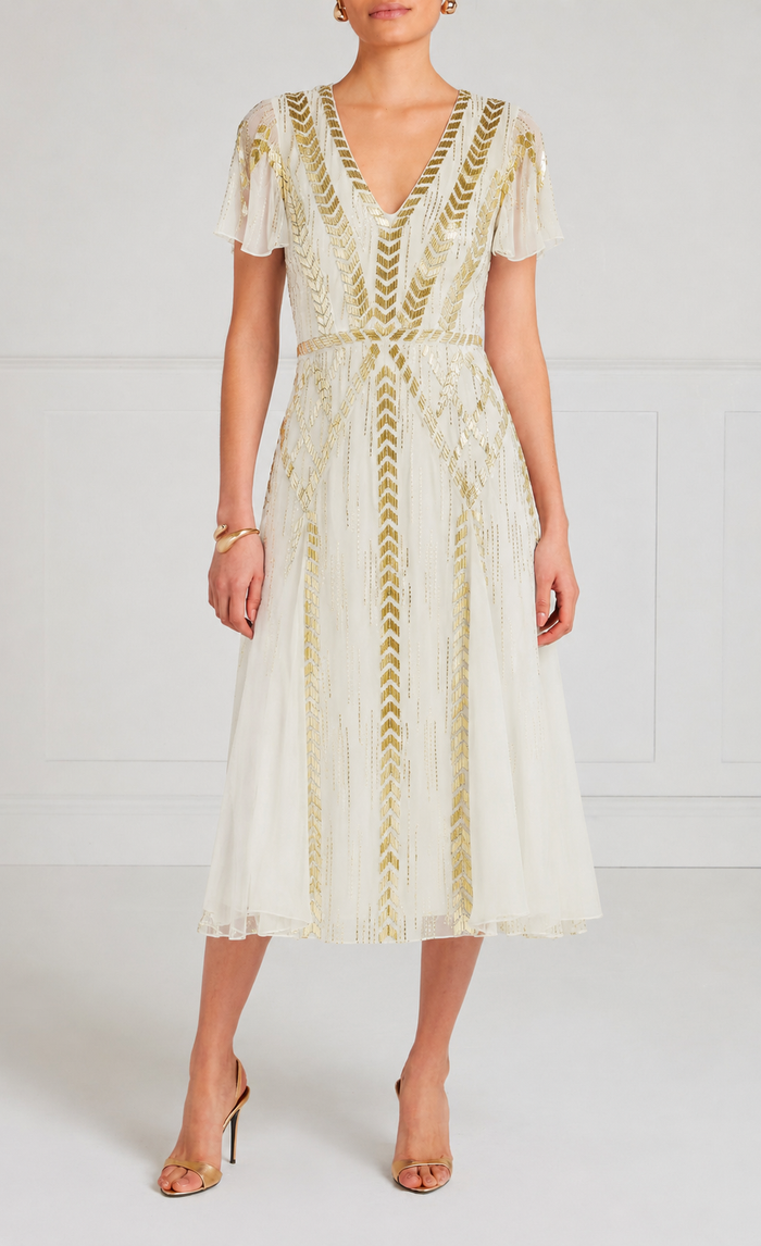 Viola Dress - Ivory