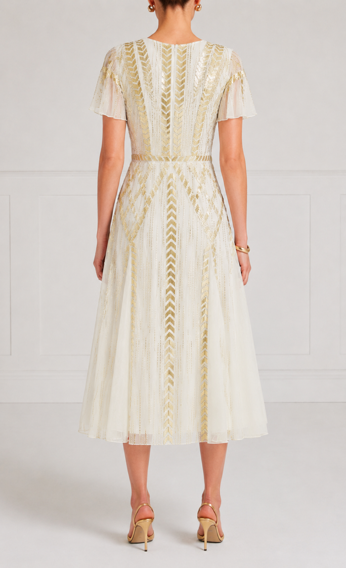 Viola Dress - Ivory