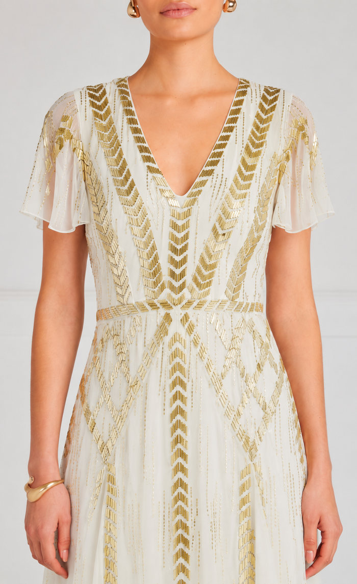 Viola Dress - Ivory