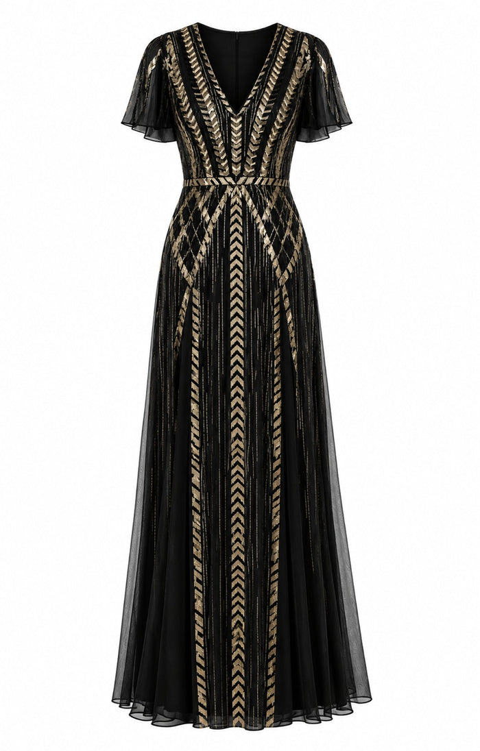 Viola Gown - Black