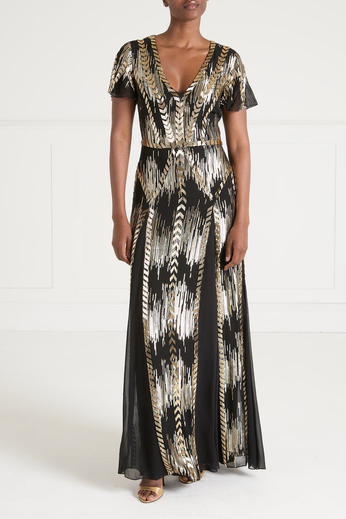Viola Gown - Black