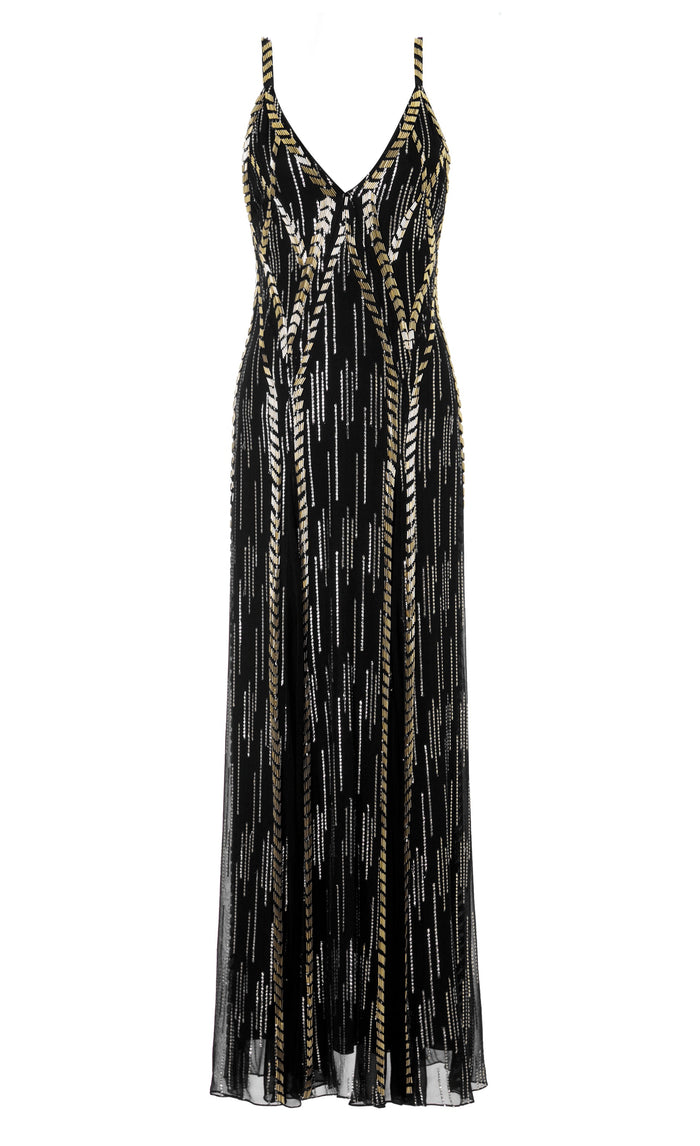 Viola Strappy Dress - Black