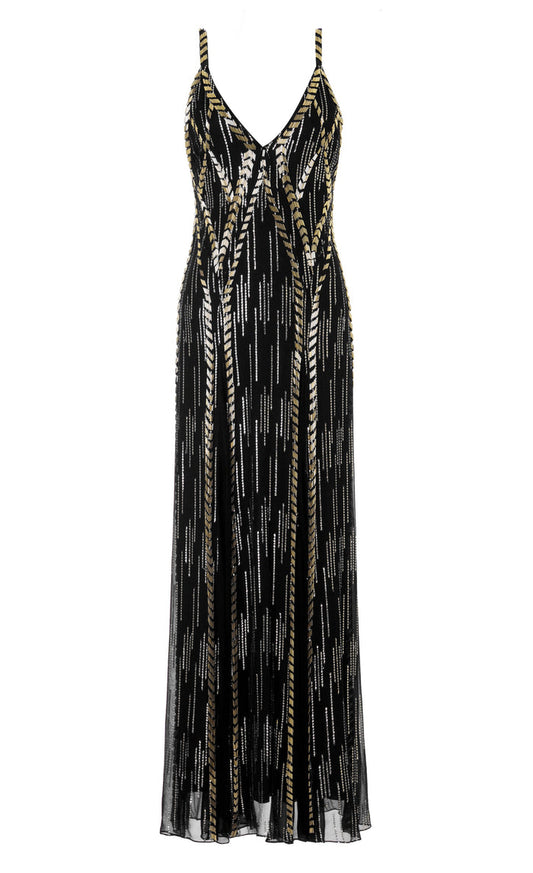 Viola Strappy Dress - Black