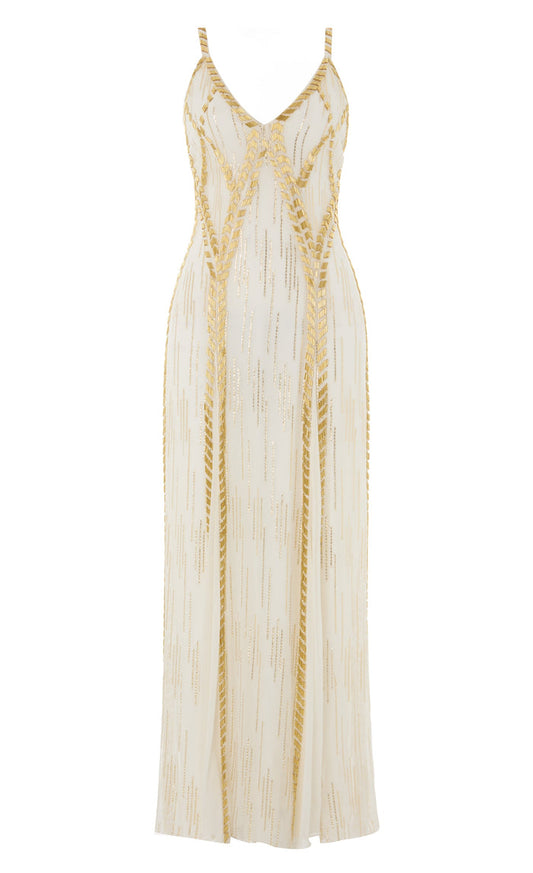 Viola Strappy Dress - Ivory