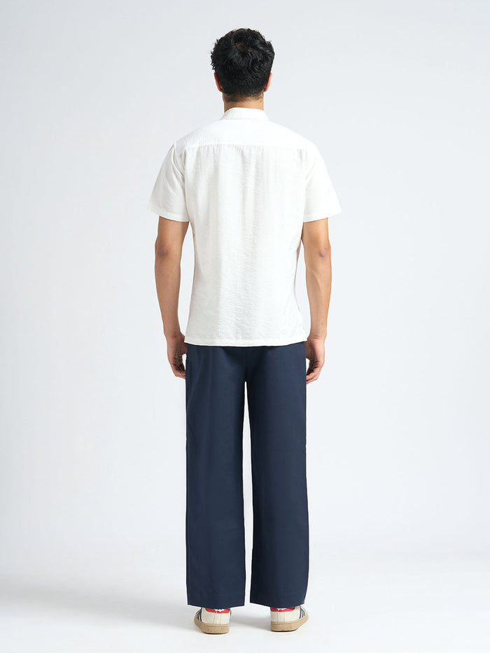 Viscose Blend Embroidered Shirt