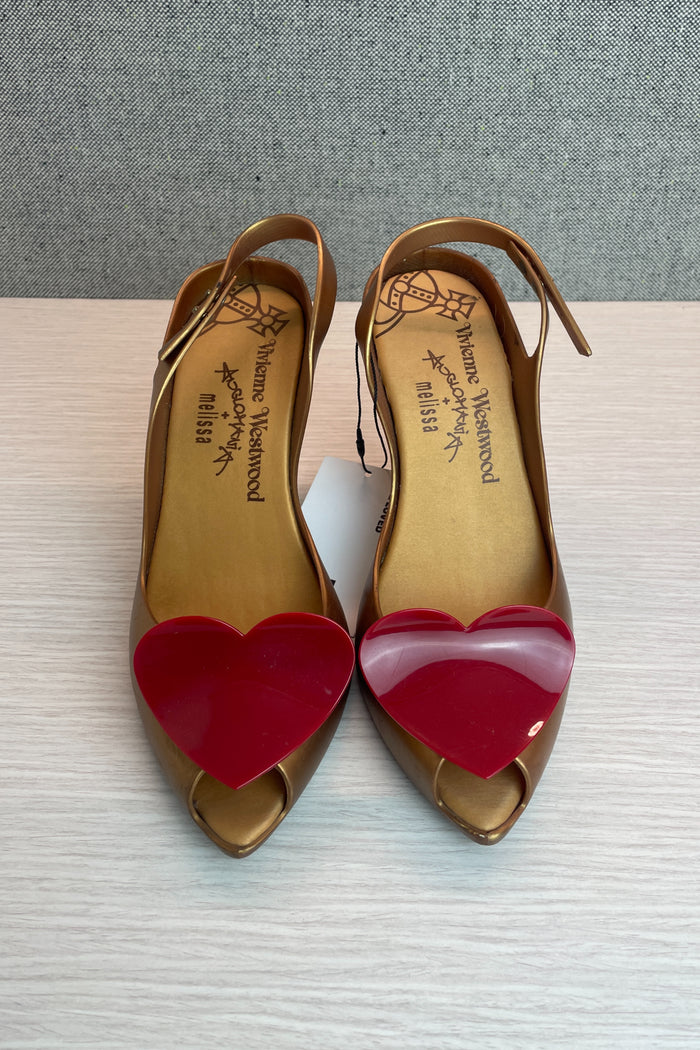 Vivienne Westwood x Melissa Red Love Heart Heels image 1