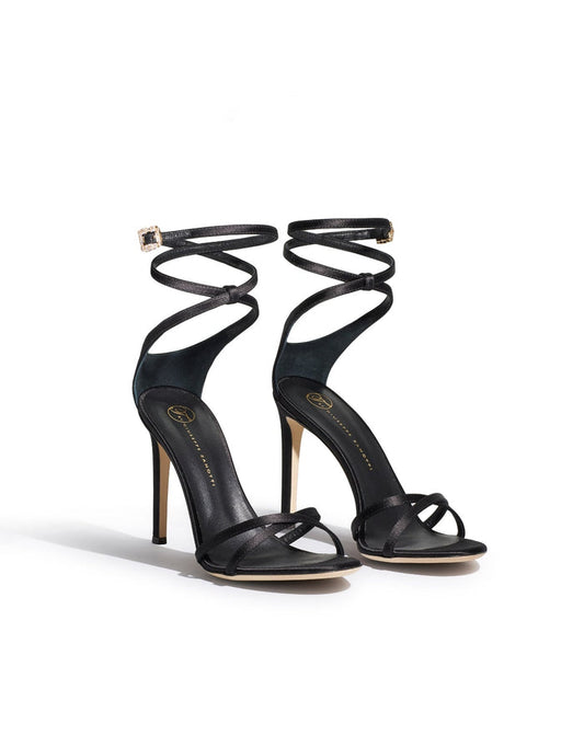 Vixen Strappy Sandals - Black