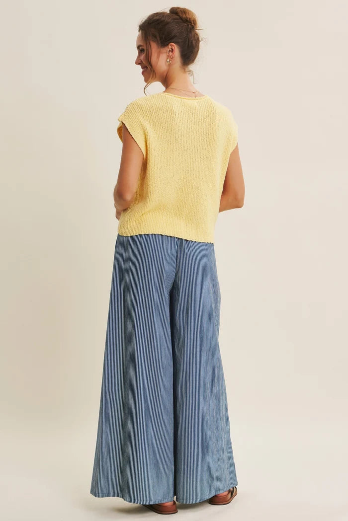 Weekend Slub Cotton Pullover