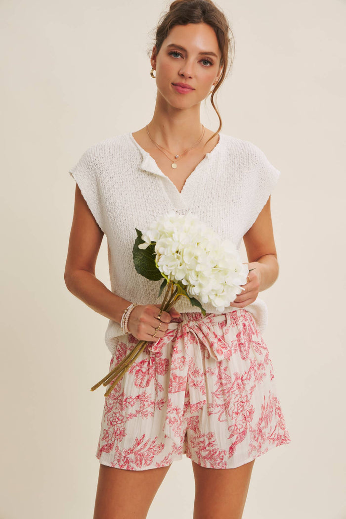 Weekend Slub Cotton Pullover