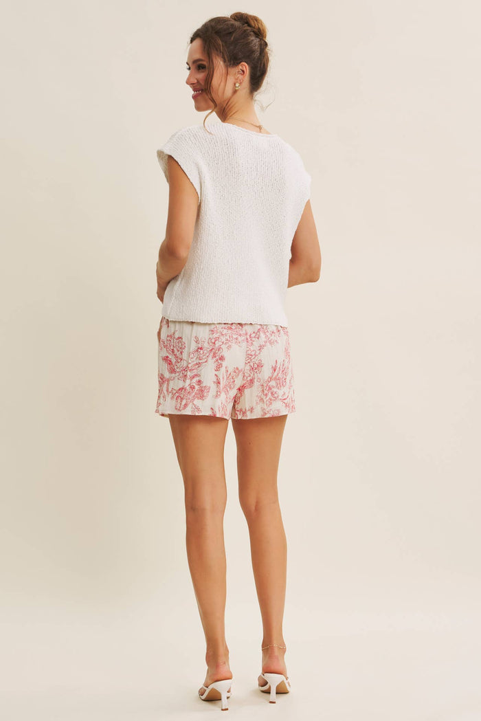 Weekend Slub Cotton Pullover