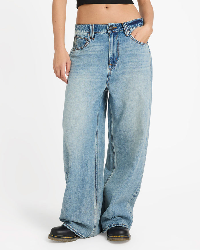Womens Beeggy Denim Jeans