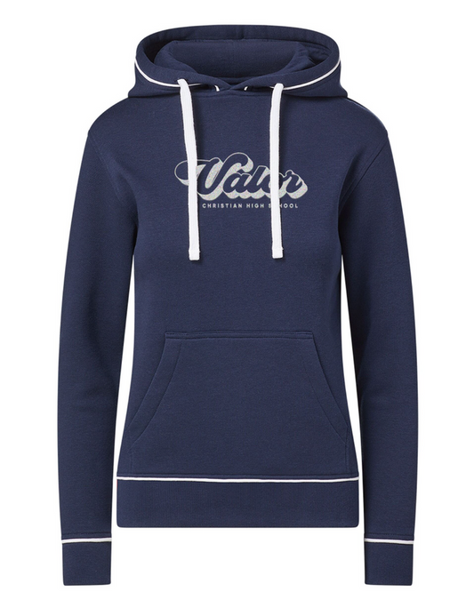 Womens Flocked Hoodie