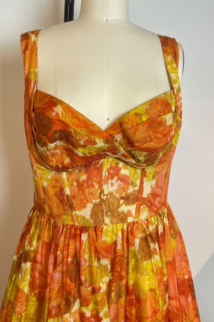 Zimmermann High Tide Picnic Midi Dress image 2