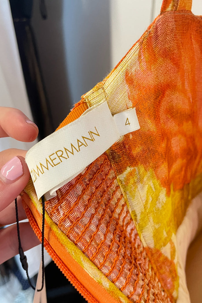Zimmermann High Tide Picnic Midi Dress image 3
